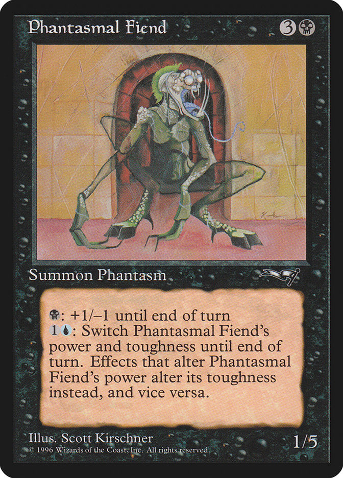 Phantasmal Fiend (Standing) [Alliances] | Arkham Games and Comics