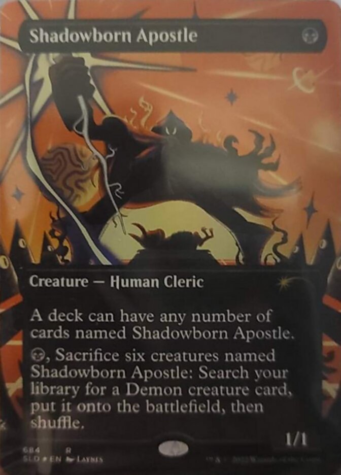 Shadowborn Apostle (Borderless) (684) [Secret Lair Drop Promos] | Arkham Games and Comics