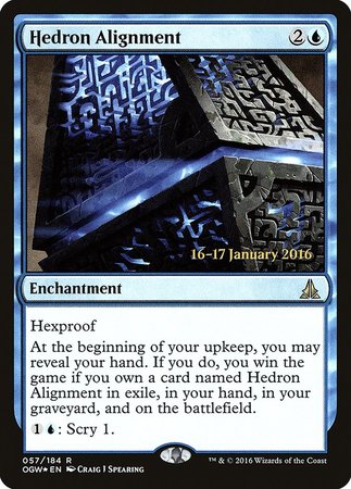 Hedron Alignment [Oath of the Gatewatch Promos] | Arkham Games and Comics