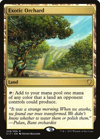 Exotic Orchard [Commander 2017] | Arkham Games and Comics