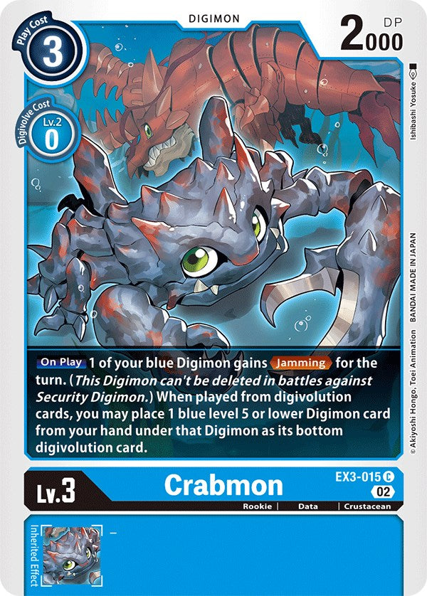 Crabmon [EX3-015] [Draconic Roar] | Arkham Games and Comics