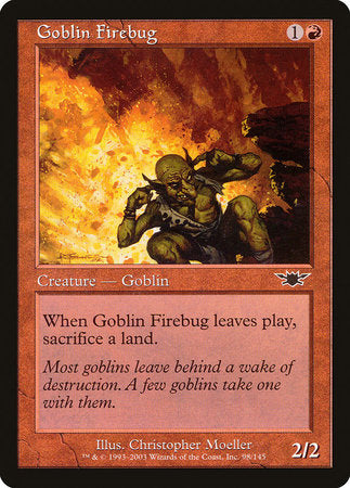 Goblin Firebug [Legions] | Arkham Games and Comics