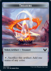 Construct (022) // Treasure Token [Commander 2021 Tokens] | Arkham Games and Comics