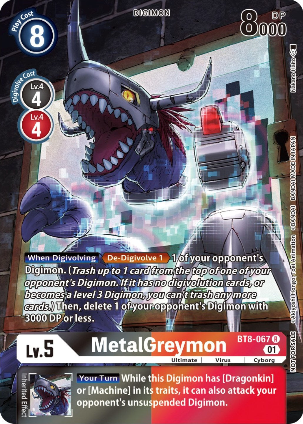 MetalGreymon [BT8-067] (25th Special Memorial Pack) [New Awakening Promos] | Arkham Games and Comics