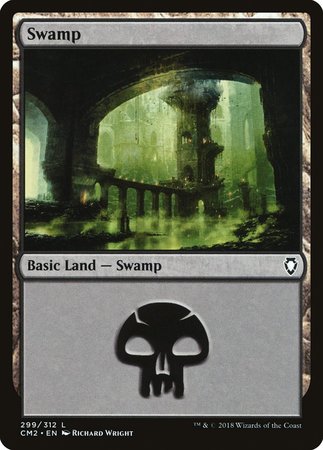 Swamp (299) [Commander Anthology Volume II] | Arkham Games and Comics