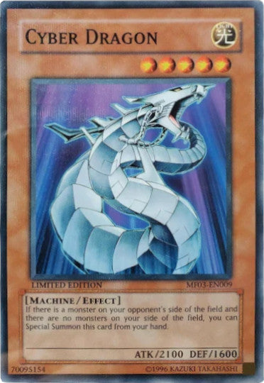 Cyber Dragon [MF03-EN010] Parallel Rare | Arkham Games and Comics