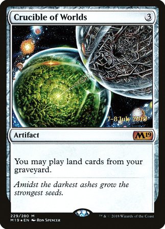 Crucible of Worlds [Core Set 2019 Promos] | Arkham Games and Comics