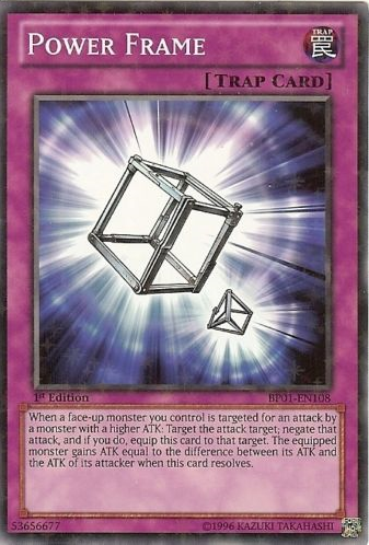 Power Frame [BP01-EN108] Starfoil Rare | Arkham Games and Comics