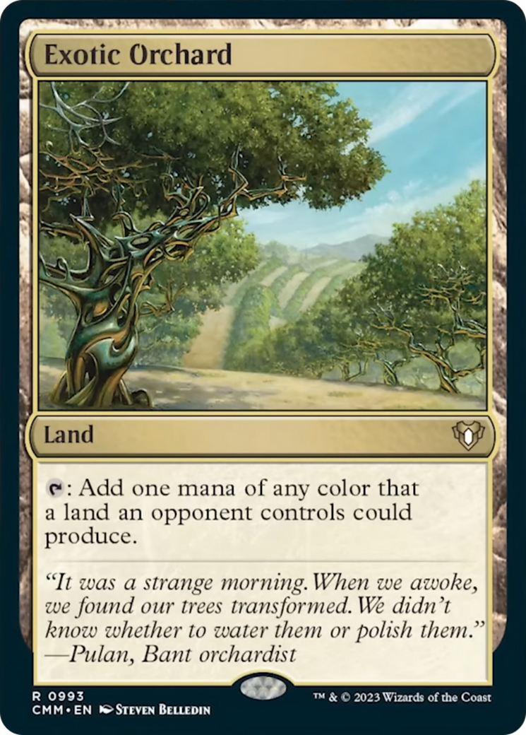 Exotic Orchard [Commander Masters] | Arkham Games and Comics