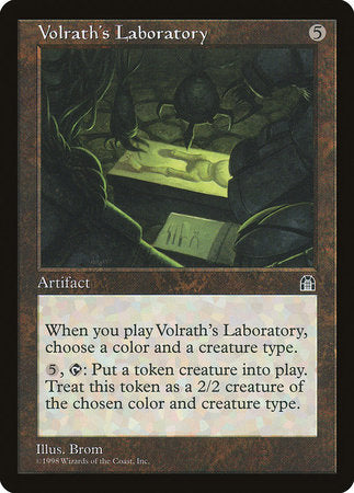 Volrath's Laboratory [Stronghold] | Arkham Games and Comics