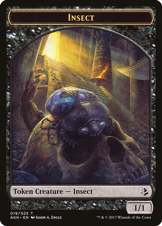 Insect Token [Amonkhet Tokens] | Arkham Games and Comics