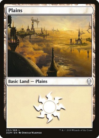 Plains (252) [Dominaria] | Arkham Games and Comics