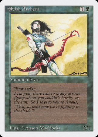 Elvish Archers [Revised Edition] | Arkham Games and Comics