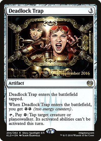 Deadlock Trap [Kaladesh Promos] | Arkham Games and Comics