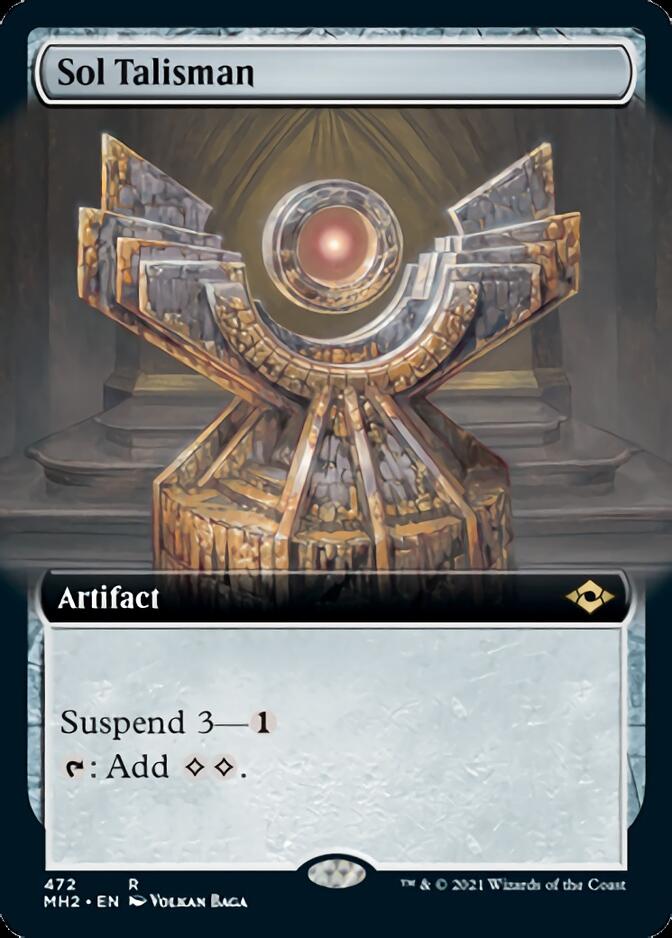 Sol Talisman (Extended Art) [Modern Horizons 2] | Arkham Games and Comics