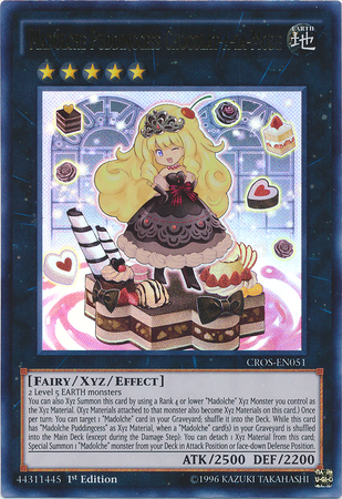 Madolche Puddingcess Chocolat-a-la-Mode [CROS-EN051] Ultra Rare | Arkham Games and Comics