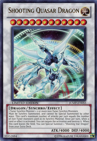 Shooting Quasar Dragon [JUMP-EN055] Ultra Rare | Arkham Games and Comics