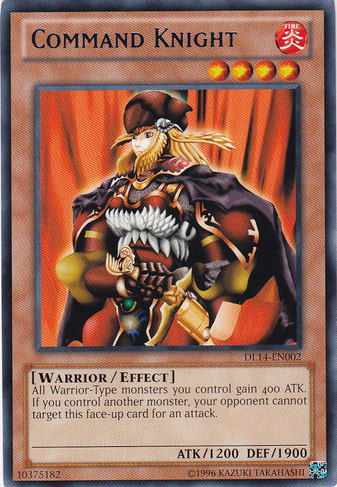 Command Knight (Blue) [DL14-EN002] Rare | Arkham Games and Comics