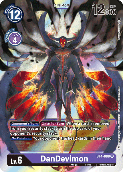 DanDevimon [BT4-088] [Great Legend] | Arkham Games and Comics