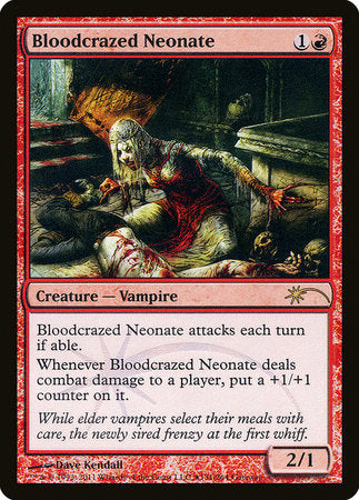 Bloodcrazed Neonate [Wizards Play Network 2011] | Arkham Games and Comics