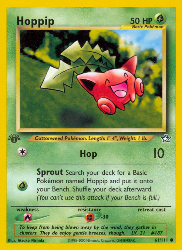 Hoppip (61/111) [Neo Genesis 1st Edition] | Arkham Games and Comics