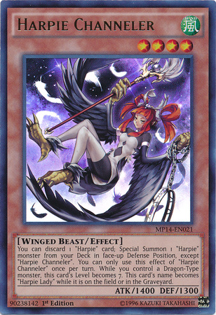 Harpie Channeler [MP14-EN021] Ultra Rare | Arkham Games and Comics