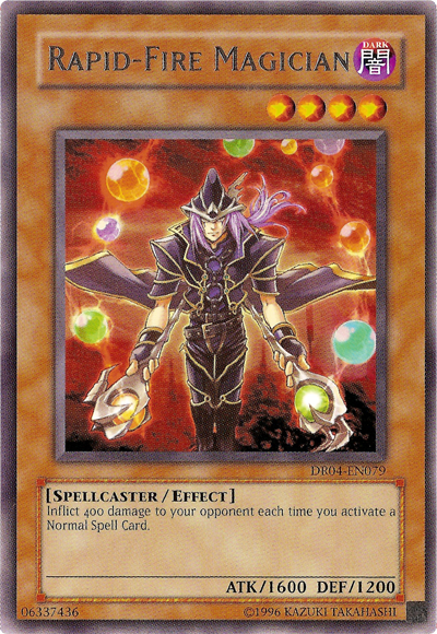 Rapid-Fire Magician [DR04-EN079] Rare | Arkham Games and Comics