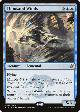 Thousand Winds [Khans of Tarkir] | Arkham Games and Comics