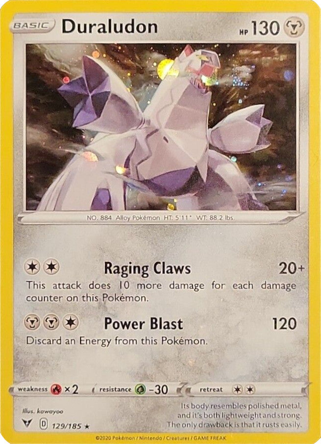 Duraludon (129/185) (Cosmos Holo) [Sword & Shield: Vivid Voltage] | Arkham Games and Comics