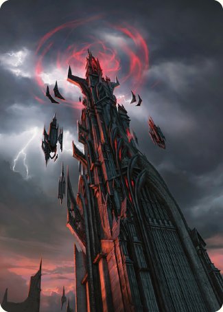 Barad-dur Art Card [The Lord of the Rings: Tales of Middle-earth Art Series] | Arkham Games and Comics