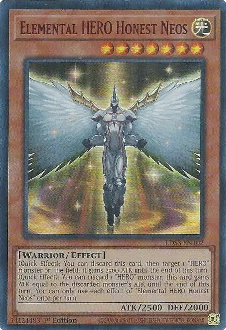 Elemental HERO Honest Neos (Red) [LDS3-EN102] Ultra Rare | Arkham Games and Comics