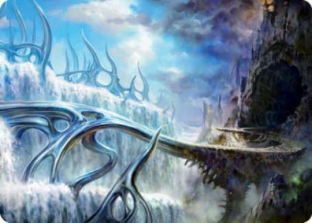 Mistvault Bridge Art Card [Modern Horizons 2 Art Series] | Arkham Games and Comics