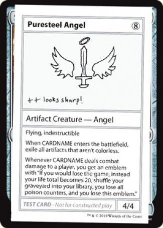 Puresteel Angel (2021 Edition) [Mystery Booster Playtest Cards] | Arkham Games and Comics