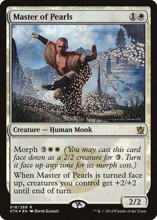 Master of Pearls [Khans of Tarkir Promos] | Arkham Games and Comics