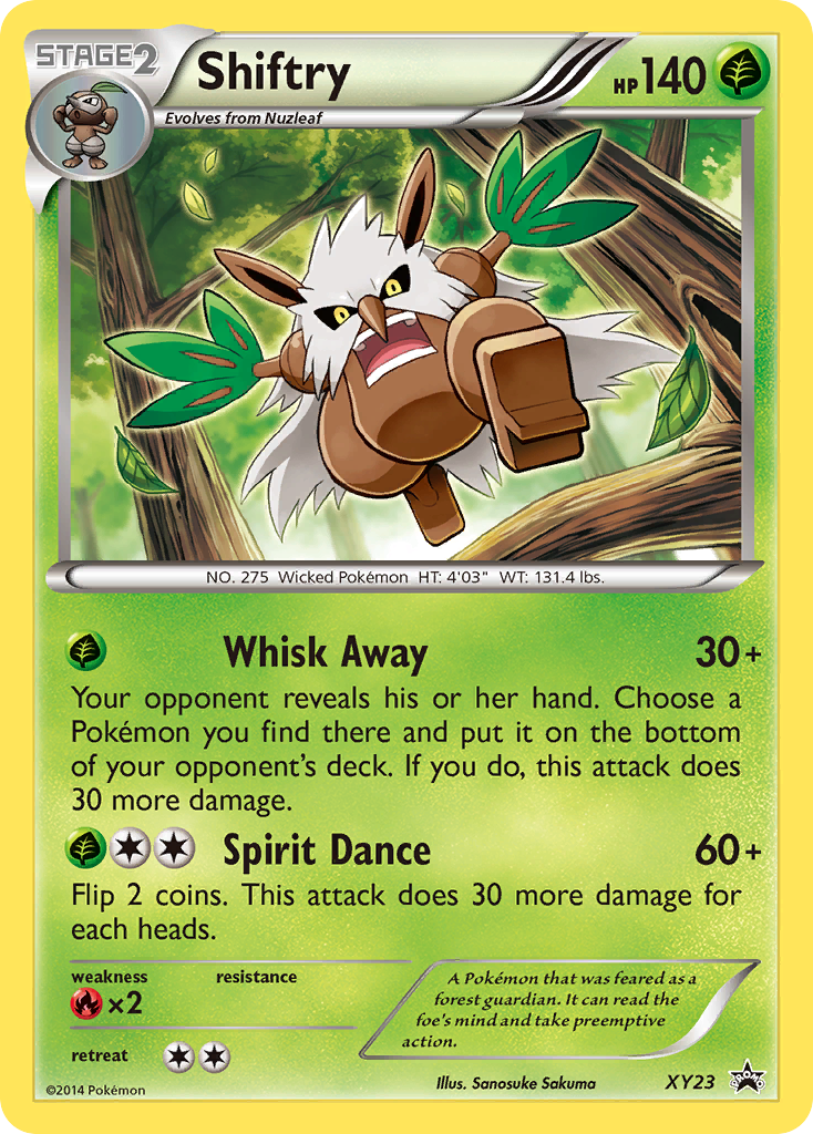 Shiftry (XY23) [XY: Black Star Promos] | Arkham Games and Comics