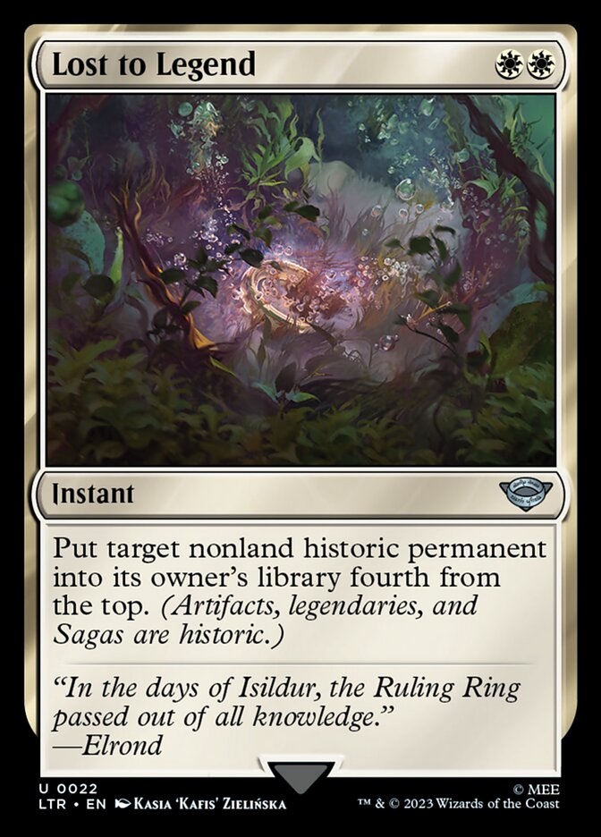 Lost to Legend [The Lord of the Rings: Tales of Middle-Earth] | Arkham Games and Comics