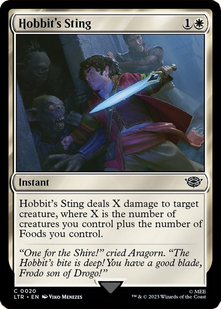 Hobbit's Sting [The Lord of the Rings: Tales of Middle-Earth] | Arkham Games and Comics