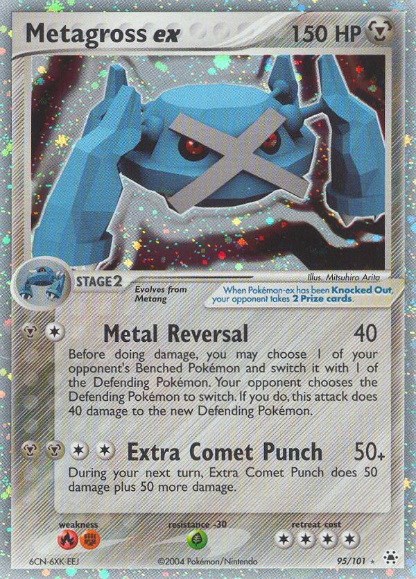 Metagross ex (95/101) [EX: Hidden Legends] | Arkham Games and Comics