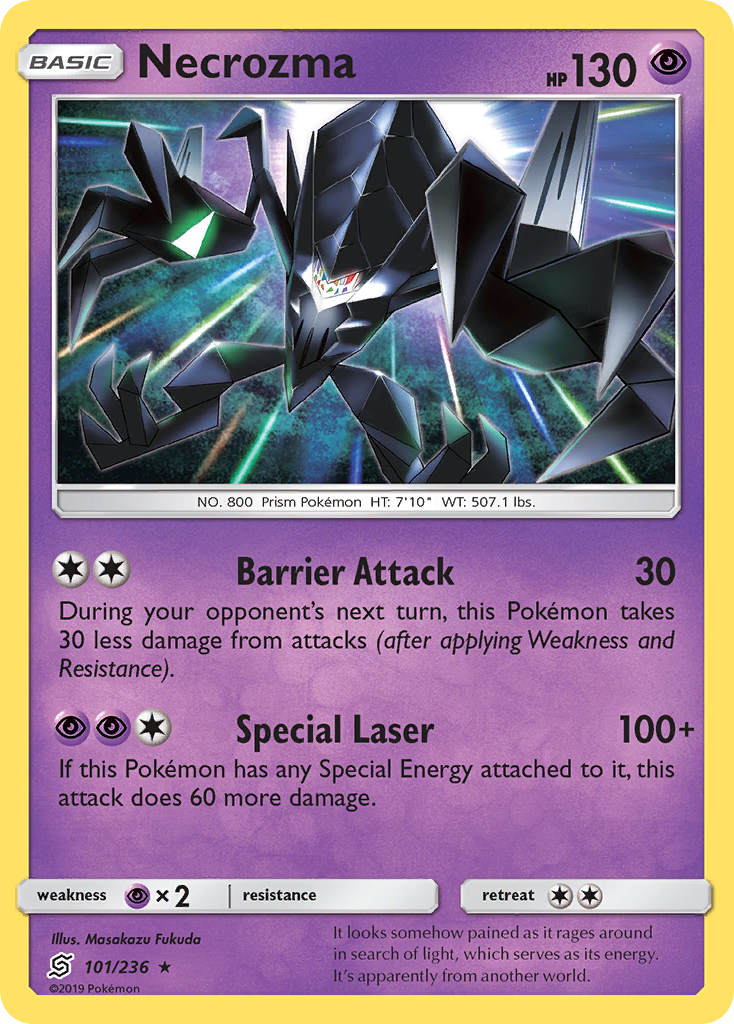 Necrozma (101/236) [Sun & Moon: Unified Minds] | Arkham Games and Comics