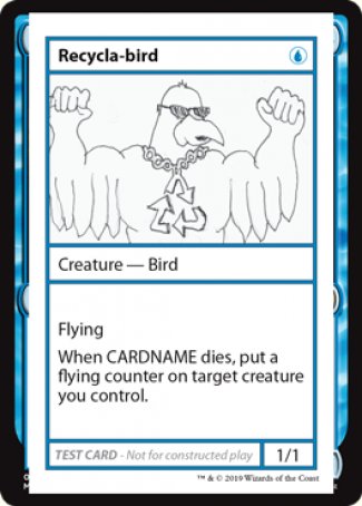 Recycla-bird (2021 Edition) [Mystery Booster Playtest Cards] | Arkham Games and Comics