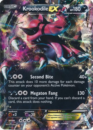 Krookodile EX (XY25) (Jumbo Card) [XY: Black Star Promos] | Arkham Games and Comics