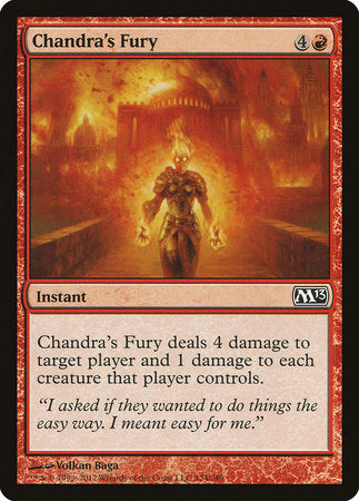 Chandra's Fury [Magic 2013] | Arkham Games and Comics