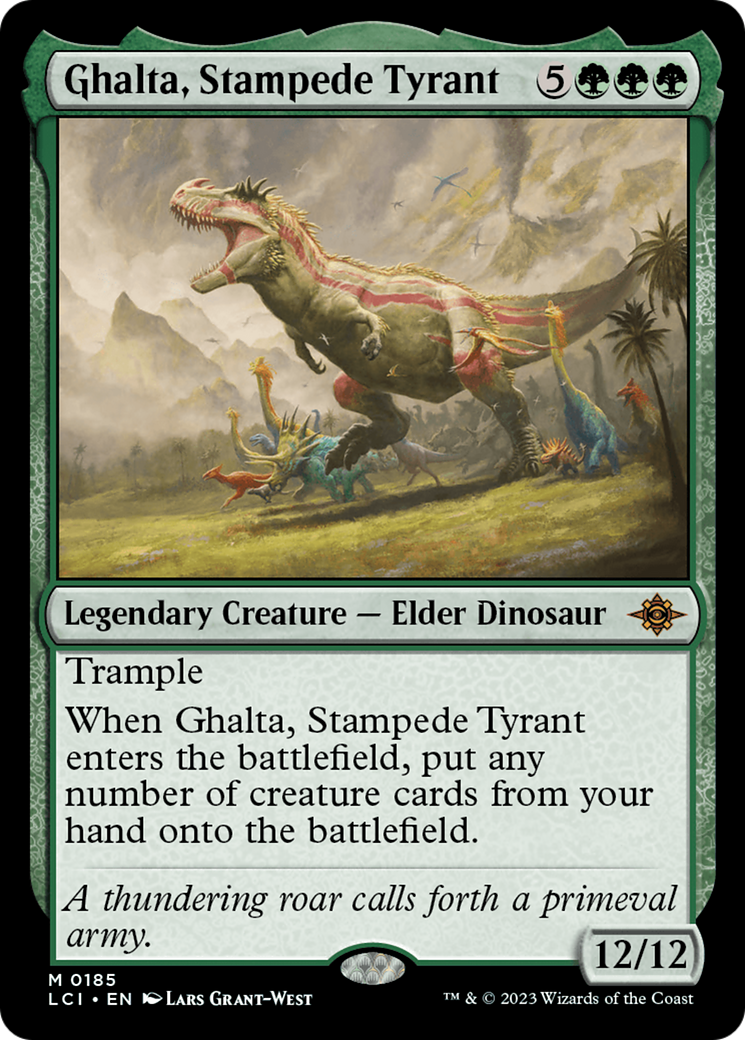 Ghalta, Stampede Tyrant [The Lost Caverns of Ixalan] | Arkham Games and Comics