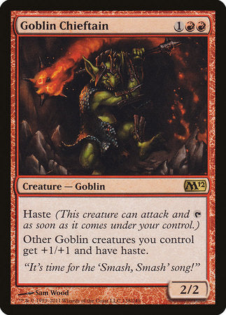 Goblin Chieftain [Magic 2012] | Arkham Games and Comics