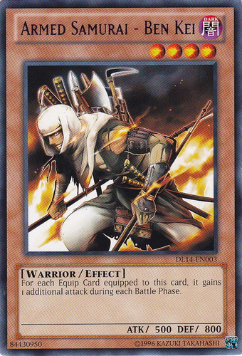 Armed Samurai - Ben Kei (Blue) [DL14-EN003] Rare | Arkham Games and Comics
