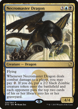 Necromaster Dragon [Dragons of Tarkir] | Arkham Games and Comics