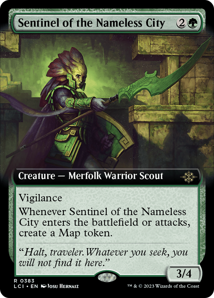 Sentinel of the Nameless City (Extended Art) [The Lost Caverns of Ixalan] | Arkham Games and Comics