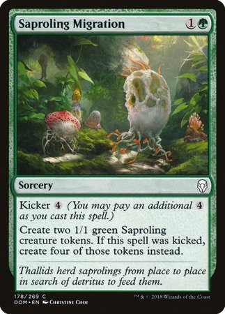 Saproling Migration [Dominaria] | Arkham Games and Comics