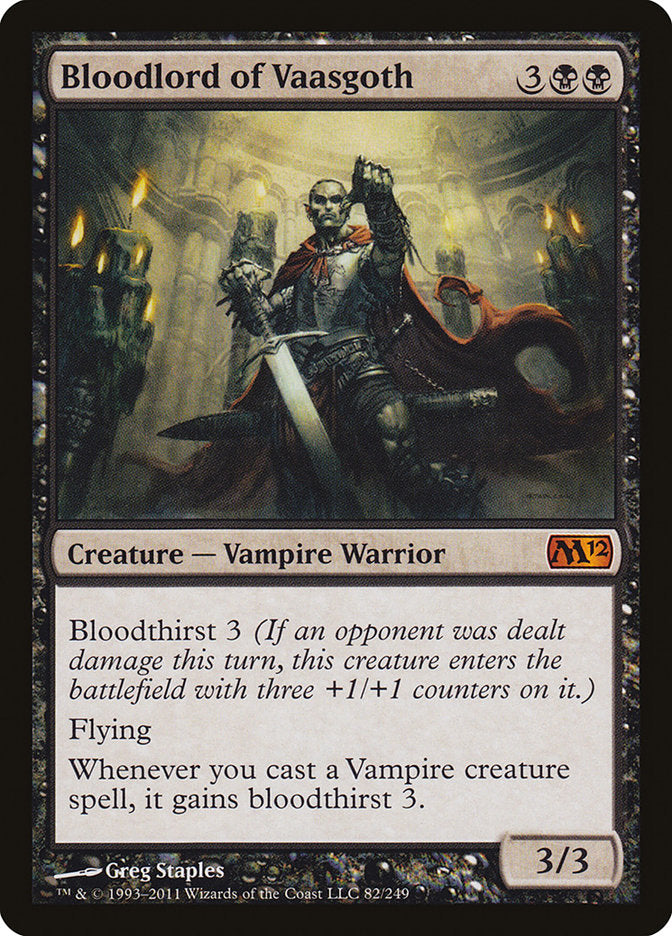 Bloodlord of Vaasgoth [Magic 2012] | Arkham Games and Comics