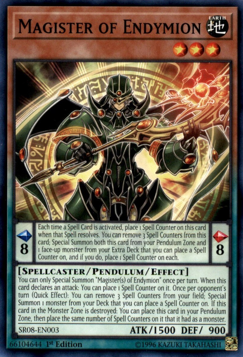 Magister of Endymion [SR08-EN003] Common | Arkham Games and Comics